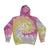 Adult Tie-Dye Pullover Hooded Sweatshirt (Unisex) juju + stitch Adult S / Dusty Pink custom personalized script embroidered tie dye hoodie