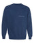 Adult Vintagewash Crewneck Sweatshirt (Unisex) juju + stitch Adult S / Navy custom personalized script embroidered crewneck sweatshirt