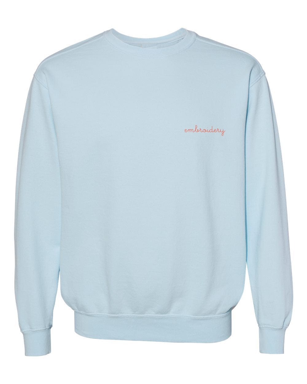 Vintage light blue on sale sweatshirt
