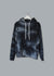 Adult Supersoft Marbled Tie-Dye Hoodie (Unisex) juju + stitch  custom personalized script embroidered tie dye marble hoodie