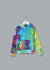 Adult Tie-Dye Pullover Hooded Sweatshirt (Unisex) juju + stitch Adult S / Rainbow Patch custom personalized script embroidered tie dye hoodie
