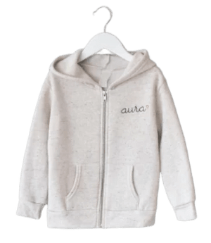 Adult Zip Fleece Hoodie (Unisex) juju + stitch  custom personalized script embroidered zip-up sweatshirt