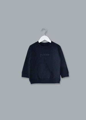 juju + stitch Personalized Custom Embroidered Sweatshirts & Hoodies Baby Classic Crewneck Fleece Sweatshirt