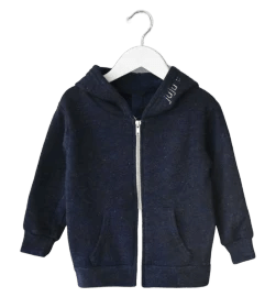 Baby Zip Fleece Hoodie juju + stitch  custom personalized script embroidered zip-up fleece