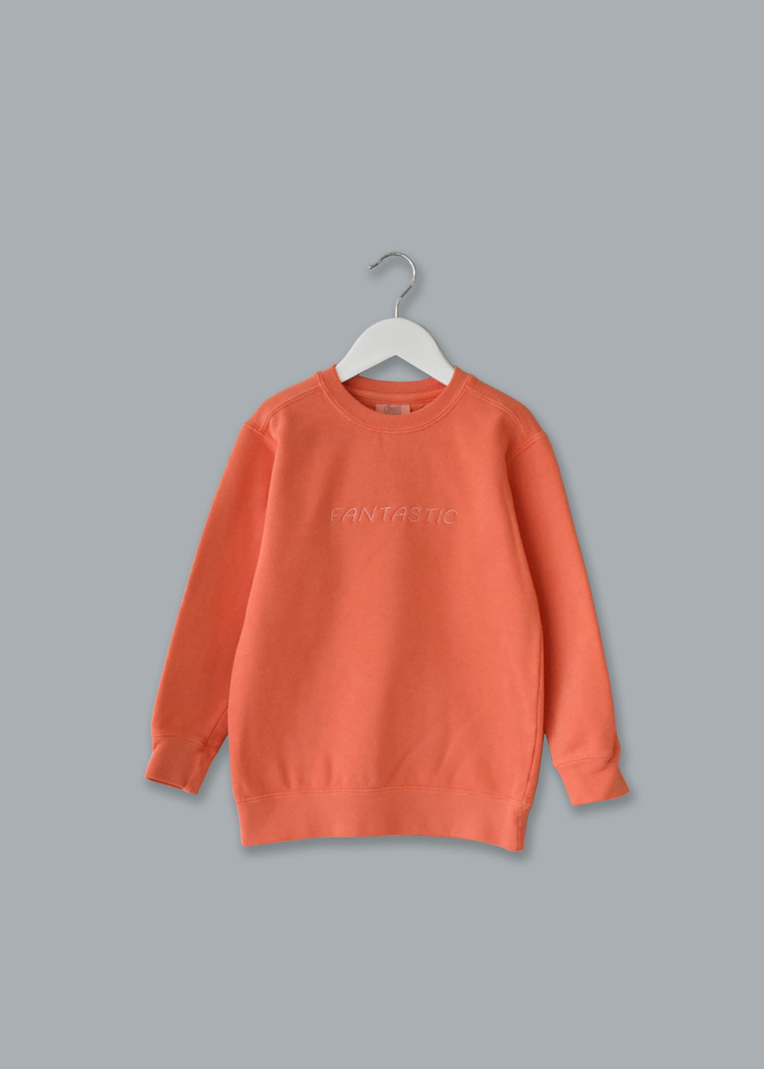 Big Kids Vintagewash Crewneck Sweatshirt juju + stitch  custom personalized script embroidered vintage crewneck fleece sweatshirt