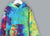Kids Tie-Dye Pullover Hooded Sweatshirt juju + stitch  custom personalized script embroidered tie dye hoodie