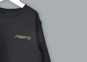 Little Kids Classic Crewneck Sweatshirt juju + stitch  custom personalized script embroidered kids crewneck fleece sweatshirt