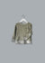 juju + stitch Personalized Custom Embroidered Sweatshirts & Hoodies S (6-8) / Tri-Olive Big Kids French Terry Longsleeve