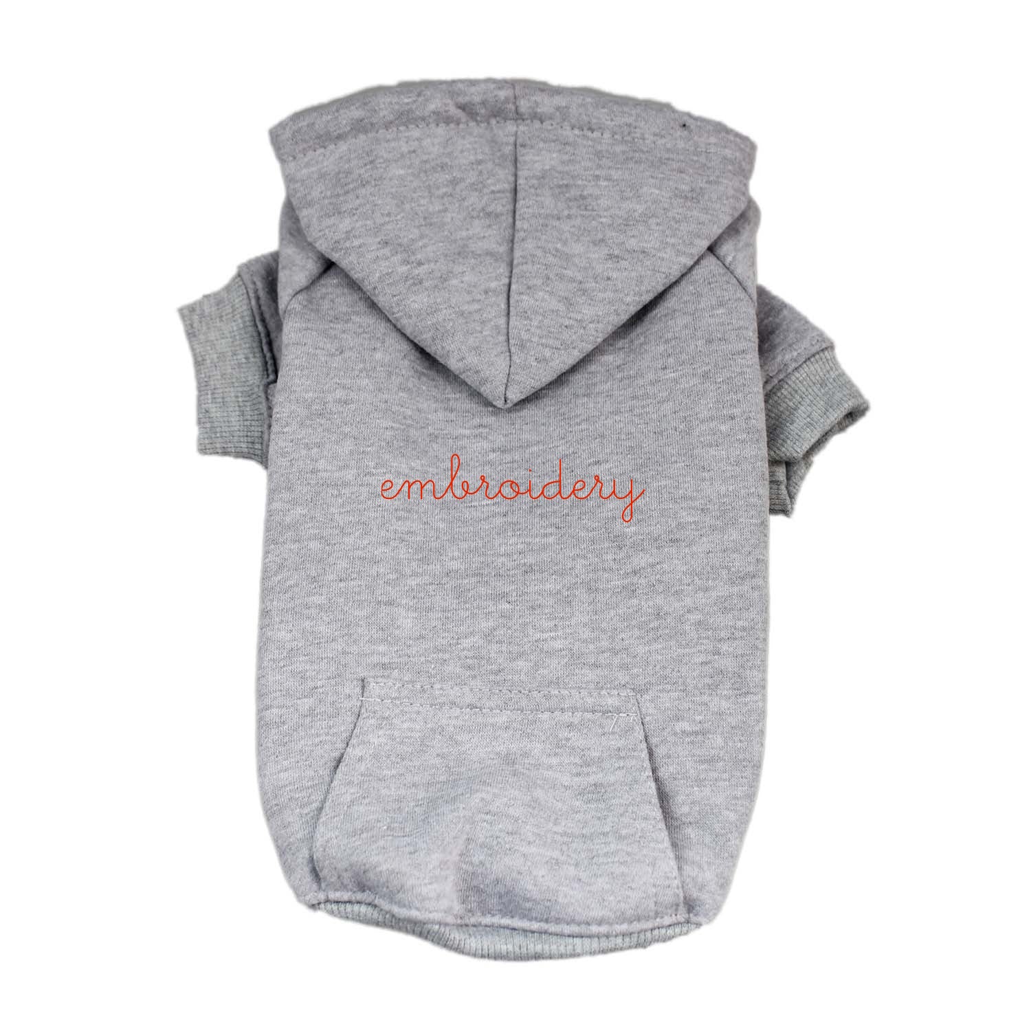 Dog Hoodie juju + stitch  custom personalized script embroidered dog puppy pet hoodie