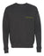 juju + stitch Personalized Custom Embroidered Sweatshirts & Hoodies XS / Heather Charcoal Adult Supersoft Classic Crewneck Sweatshirt (Unisex)