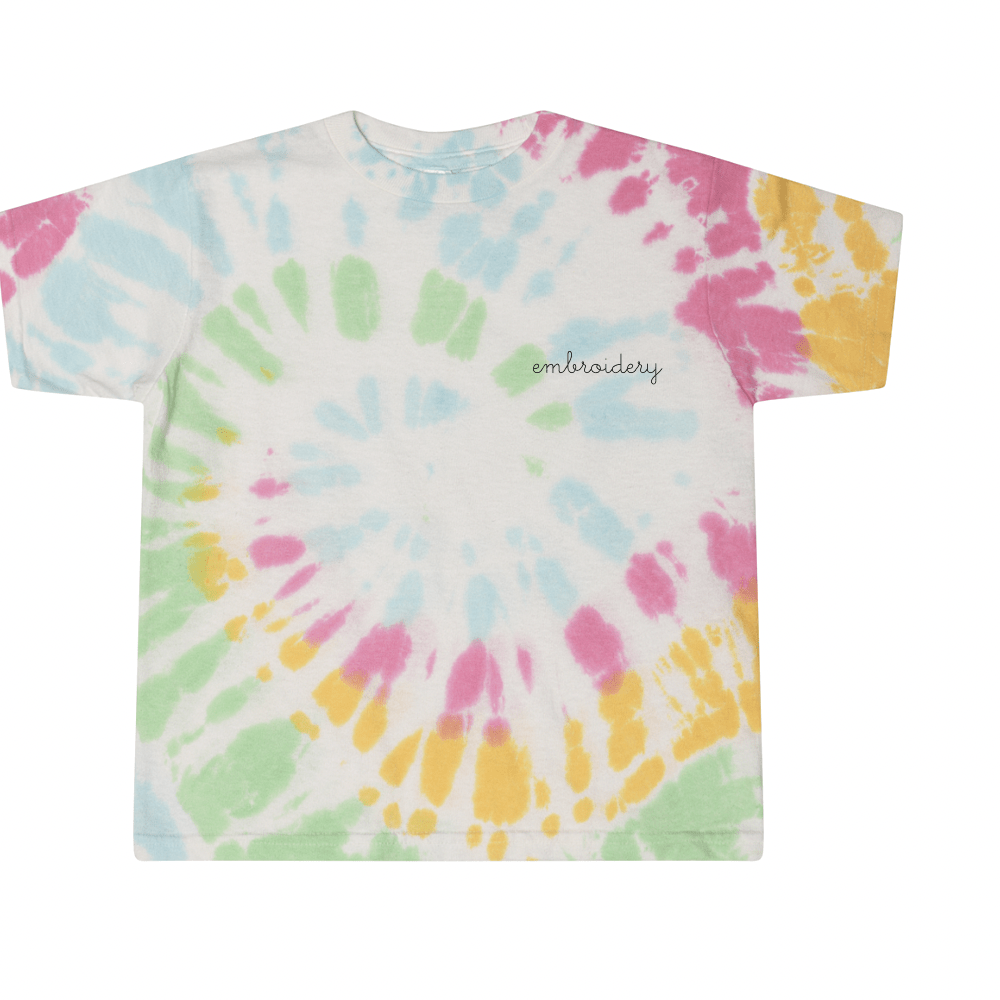 Little Kids Tie-Dye Shortsleeve T-Shirt 4T / Pastel Splatter