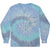 Adult Tie-Dye Longsleeve Shirt (Unisex) juju + stitch Adult S / Spiral Aqua custom personalized script embroidered tie dye longsleeve shirt