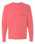 juju + stitch Personalized Custom Embroidered T-shirt Adult S / Vintage Coral Adult Vintagewash Longsleeve Shirt (Unisex)