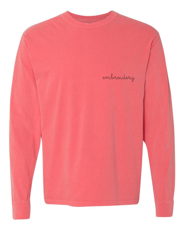 Adult Vintagewash Longsleeve Shirt – Personalized & Custom