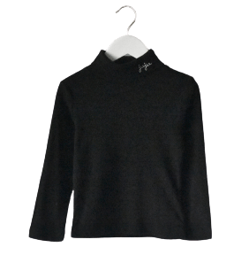 Personalized baby cotton turtleneck with embroidered name