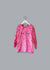 Kids Tie-Dye Longsleeve Shirt juju + stitch KIDS 2-4 / Spiral Pink custom personalized script embroidered tie dye kids longsleeve shirt