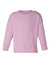 juju + stitch Personalized Custom Embroidered T-shirt S (6-8) / Pink Big Kids Solid Longsleeve T-shirt