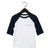 Big Kids Baseball T-shirt juju + stitch Youth S / Navy/White custom personalized script embroidered kids baseball t-shirt